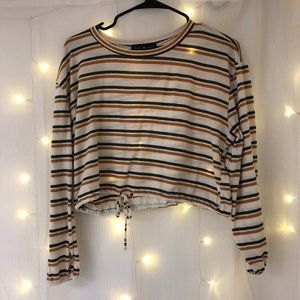 Long Sleeve Crop Top